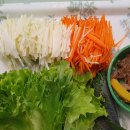 서진이네 따라하기^^ 콜라비넣은 생채소 김밥 된장소스 핵꿀맛... 이미지