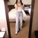 마리떼프랑소와저버 클래식 로고 크롭티 블랙 화이트 S사이즈 리뷰 사이즈팁여자 크롭티 추천