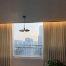 영통건영1차 | 영통구 영통동 인테리어 커튼 추천｜건영1차아파트 거실 커튼 + 롤스크린 조합