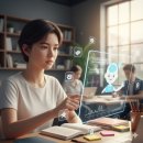 AI 통역.번역 이미지