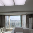 센트럴타운2단지(아) | 권선구 금곡동 아파트 전동·암막커튼 시공 후기 | 수원모아미래도센트럴타운2단지 거실+안방