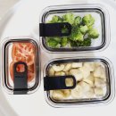 비엘바이오(주) | 에코젠 밀폐용기 대형 4도어 냉장고 수납 냉동실 정리 용기 비엘락