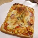 식빵피자 만들기 맛있는 피자토스트 식빵요리 이미지