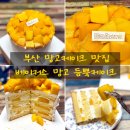 부산 망고 케이크 맛집 베이커스 망고 듬뿍 케이크 공격 후기
