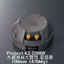 JBL사의 K2 S9900 스피커 이미지