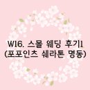 한아름기프트 | [W16. 스몰 웨딩 후기1] 포포인츠 쉐라톤 명동 이벤트 후기