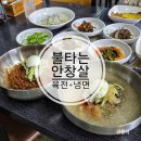 불타는 안창살 | 전주 점심 특선 불타는 안창살 본점 육전과 냉면 후기