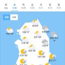 오늘의 날씨🌞☔️☃️, 2024년 5월 8일 수요일 이미지