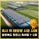 태양광태양광발전소2호 | 청주시 축사 위 태양광 시공사례 [태양광 설치회사 키움]