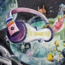 영원한미소&황금박쥐미술만화 이미지