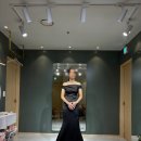 영칼라 | D5.[브라이드영]웨딩 드레스 칼라(블랙)실크 머메이드 드레스 가봉후기
