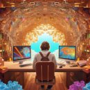 인공지능과 인간의 미래 이미지