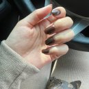 바롬 | 동탄2네일 가을 무드 브라운 네일 바롬 후기