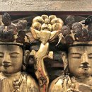 남원 실상사 약수암 목각아미타여래설법상 이미지