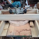 Router sled for flattening wood 이미지