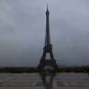 파리 상징물,, 에펠탑, 개선문 이미지