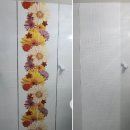 11500-14-25-08 | 이사왕 제리 08. 욕실 인테리어 2탄, 욕실 꽃무늬 밤티 타일에 페인트 칠하기 (숲으로 타일코트)