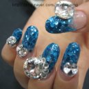 블링블링 네일아트 이미지