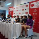 10.2 북경화빈골프장에서 열린 중국최초 LPGA 대회 프로암에 초청받았습니다. 이미지