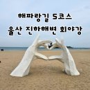 씨유울산진하해변점 | 해파랑길 5코스 울산 진하해변 명선도 물회