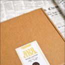 디자인원 샌드위치 시계 레트로 레더