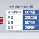 북한 광물자원 가치 3,800조…남한 15배 이미지