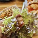 돌판삼겹살과부대찌개