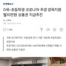 0세~초등학생 코로나19 추경 양육지원 월10만원 상품권 지급추진 이미지