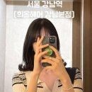 삼거리샵미용실 | 강남역 미용실 헤어샵 [희올헤어 강남본점] 헤어컨설팅 & 단백질 케어ㅣ채나영 디자이너 후기