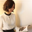 단발머리 이미지