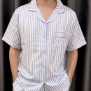 네이비블루펜션 | 남자 파자마 시어서커 시원한 잠옷 추천 짱편함