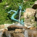 인공폭포 이미지