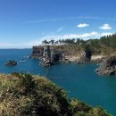 제주 서귀포 외돌개 이미지