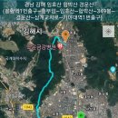 경남 김해 임호산 함박산 경운산 (봉황역1번출구~흥부암~임호산~함박산~349봉~경운산~삼계교차로~가야대역1번출구) gpx [참고용] 이미지