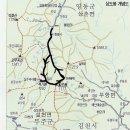 6월25일(화) 충북영동 삼도봉 물한계곡 정기번개산행 이미지