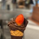 더 아이스크림 | 더현대 고디바 위치 아이스크림 가격 후기(딥트 스트로베리 초코)