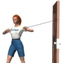 피트니스 밴드 원 암 체스트 프레스 (Fitness Band One Arm Chest Press) 이미지