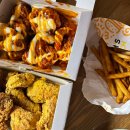 맘스터치 인덕원점 | [인덕원] 맘스터치: 핫치즈 빅싸이순살+ 치즈뿌치 (체다) 내돈내산 주문 후기!