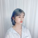 보나단헤어엔카페 | 장전동미용실 애쉬블루 보나단헤어 염색후기