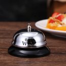 카운터 | 메탈 은색 카운터 챠임벨 콜벨 탁자벨 매장 카운터벨 링벨 후기