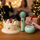 파티파티노래방 | 투썸플레이스 파티 노래방 세트 후기, 민트 마이크로 크리스마스 분위기 제대로 살렸다!