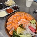 방이동횟집 쫀득하고 두툼한 숙성 연어회 방이광안리 솔직후기
