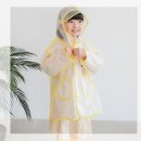 더헤르첸 | 아동용 옐로 반투명 레인코트