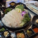 바다회산오징어 | 군자역 횟집 맛집 바다한상 산오징어회 광어회 후기