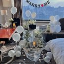 화이트프로포즈펜션 | 부산 롯데호텔 클럽 라운지 룸 화이트 프로포즈 패키지