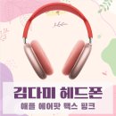 김다미 헤드폰 애플 에어팟 맥스 핑크 MGYM3KH/A 나인퍼즐