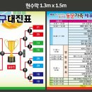 봉학초등학교 총동문 가족체육대회 (제9회) 식순및 족구 대진표 이미지