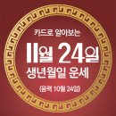 오늘의 운세 --- 2024년 11월 24일(음력 10월 24일) 임진 일요일 이미지