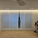 부영그린세탁 | 수성구 커튼 대구 북구 부영e그린아파트 거실 쉬폰 느낌이 부드럽게 들어왔어요