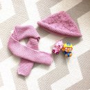 차순복 | 행복뜨기 베스트울] 아기 목도리와 모자세트 뜨기